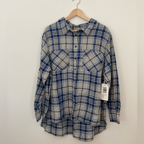NWT Hudson North Plaid button up - Picture 1 of 6